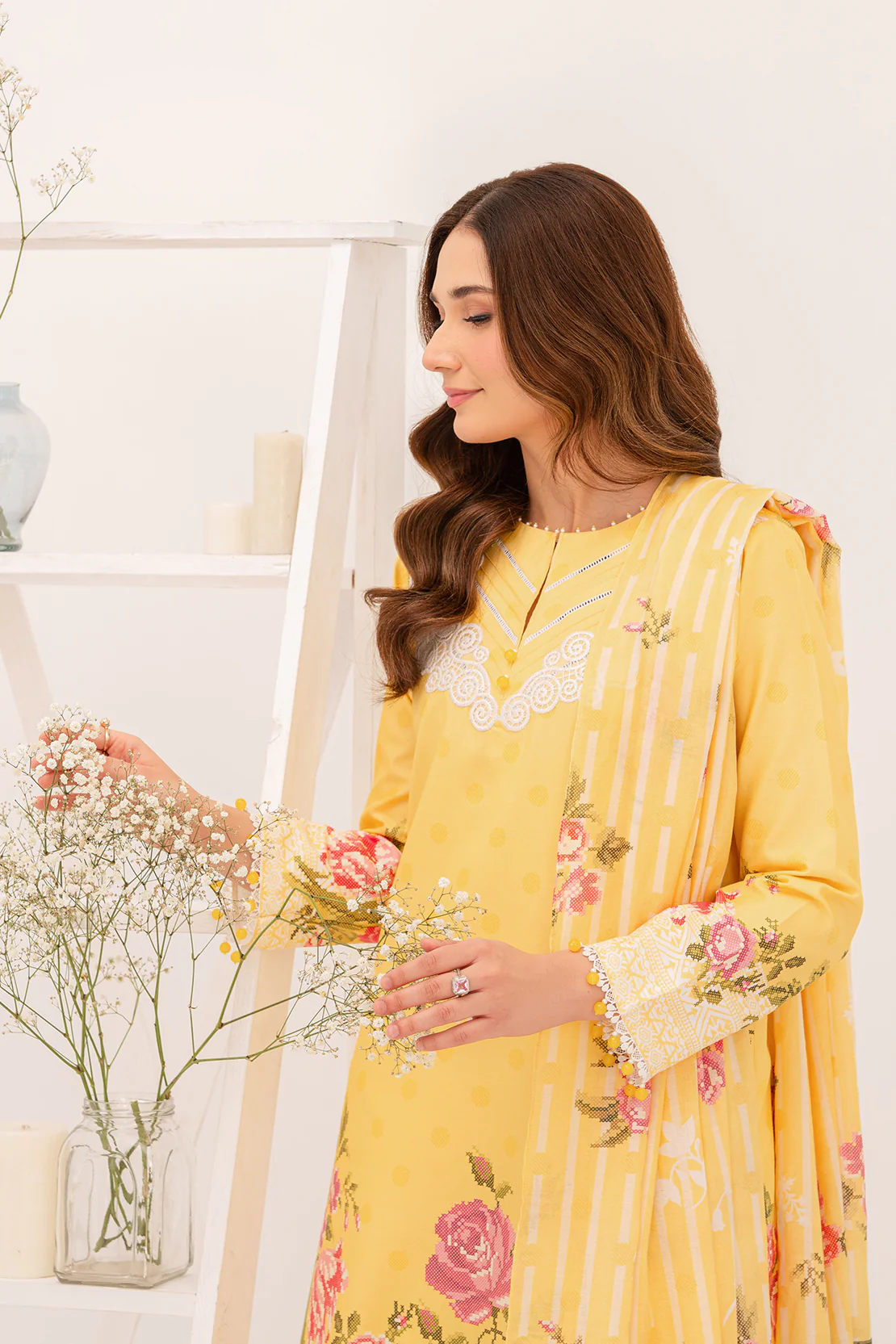 PRINTED - 2 PC LAWN SUIT - Image 4