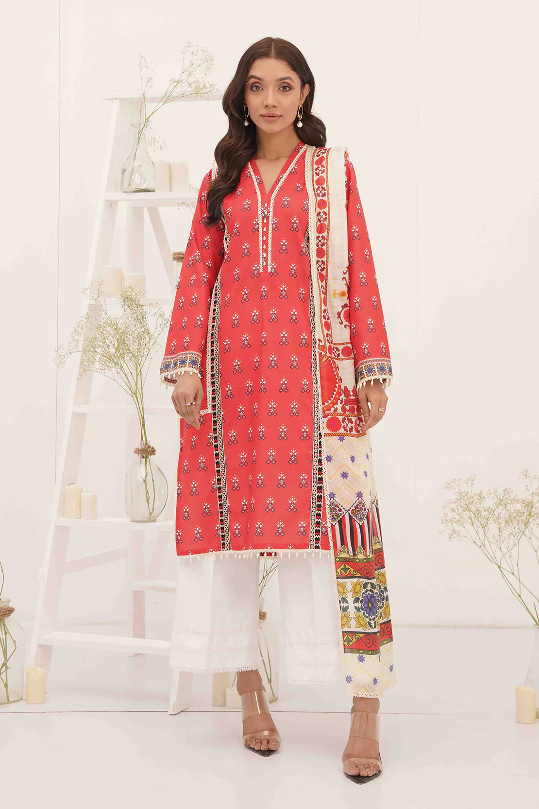PRINTED - 2 PC LAWN SUIT - Image 5