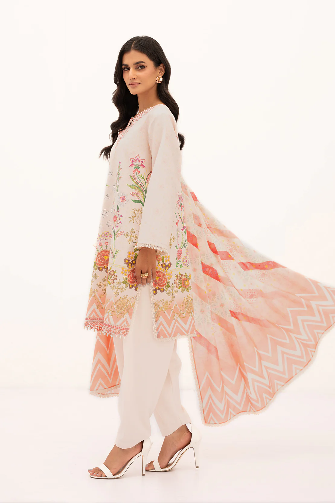PRINTED - 2 PC LAWN SUIT - Image 3