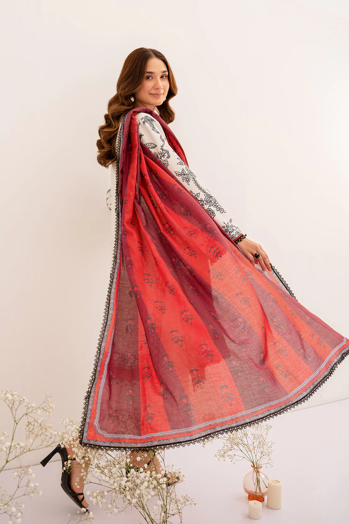 PRINTED - 2 PC LAWN SUIT - Image 8