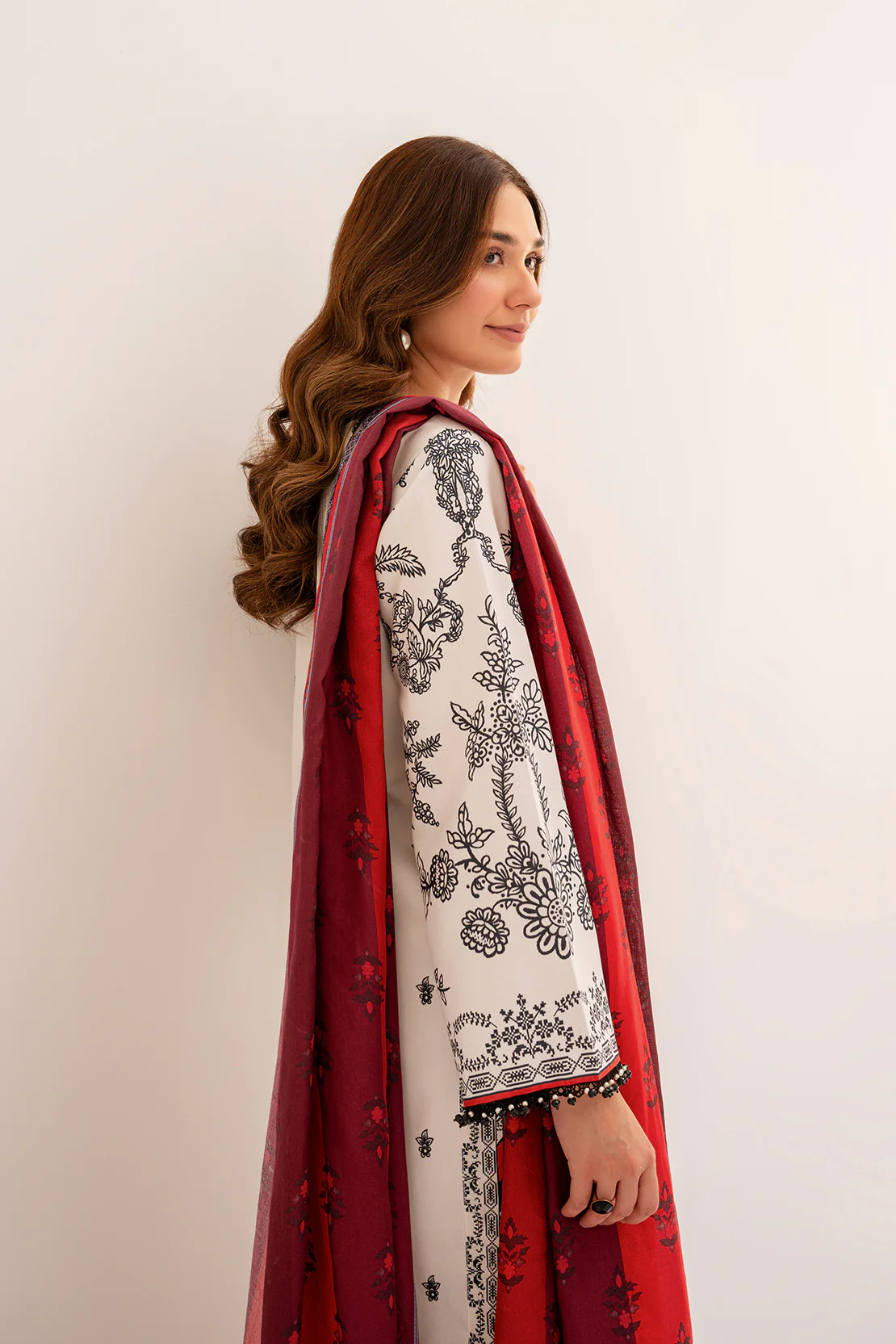 PRINTED - 2 PC LAWN SUIT - Image 9