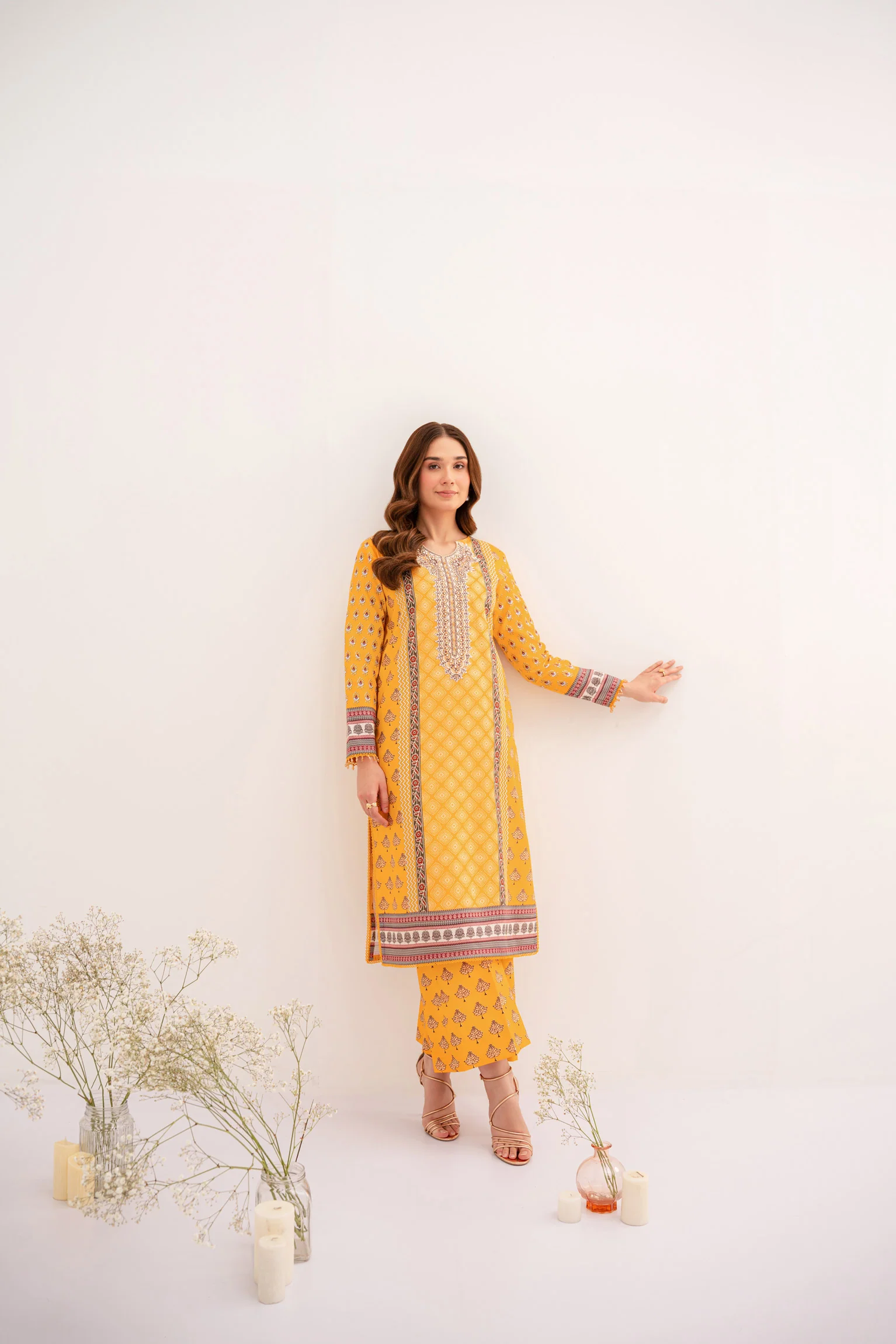 PRINTED - 2 PC LAWN SUIT - Image 5