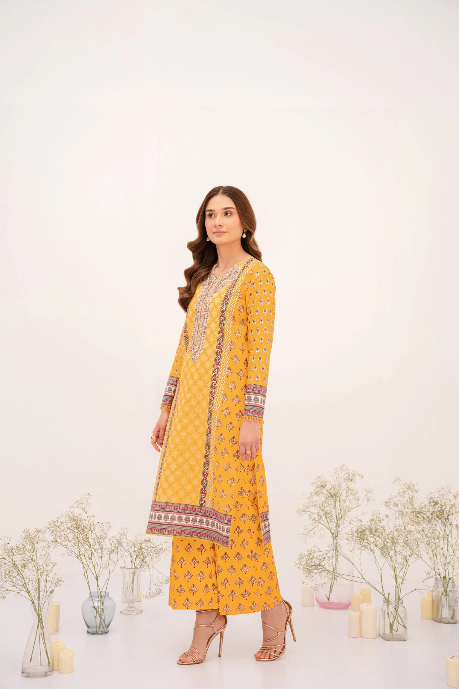 PRINTED - 2 PC LAWN SUIT - Image 7