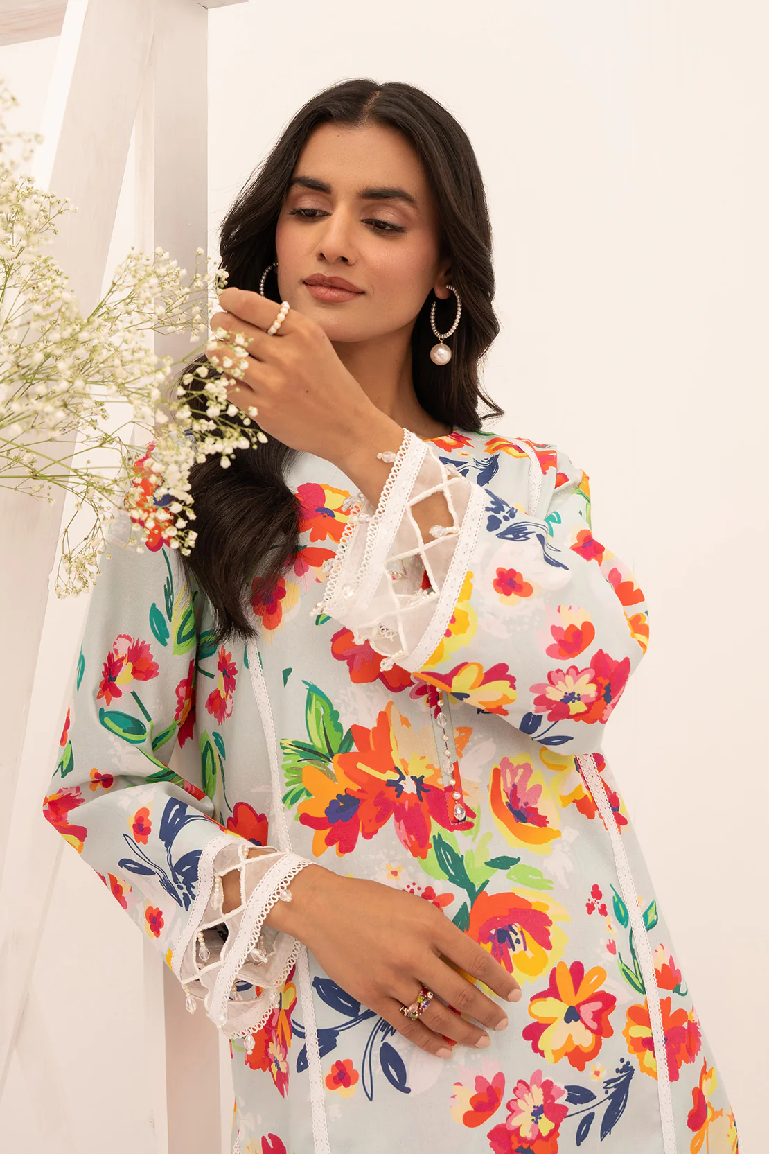PRINTED - 2 PC LAWN SUIT - Image 3