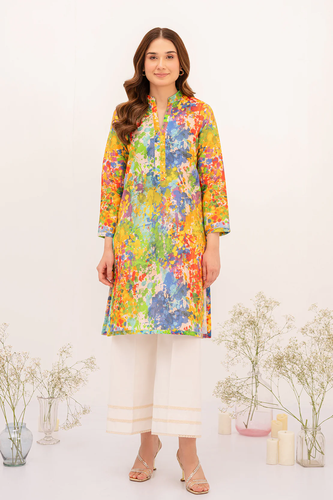 PRINTED - 2 PC LAWN SUIT