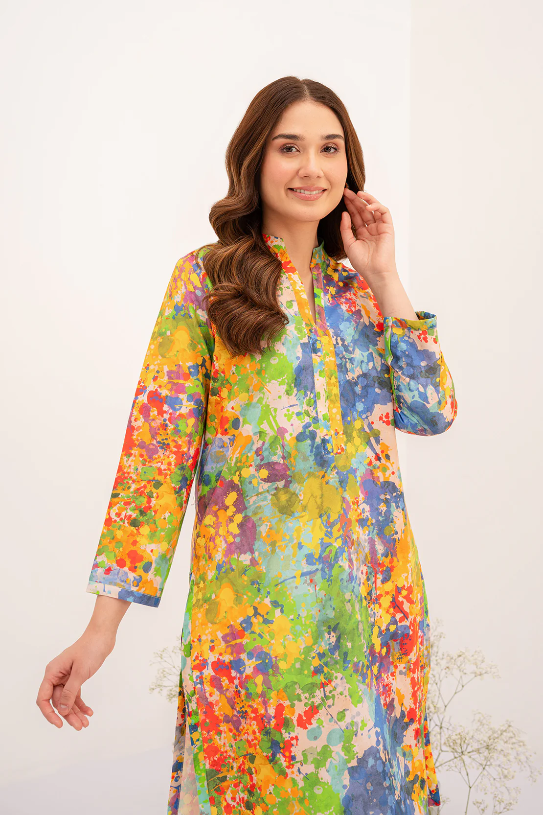 PRINTED - 2 PC LAWN SUIT - Image 4