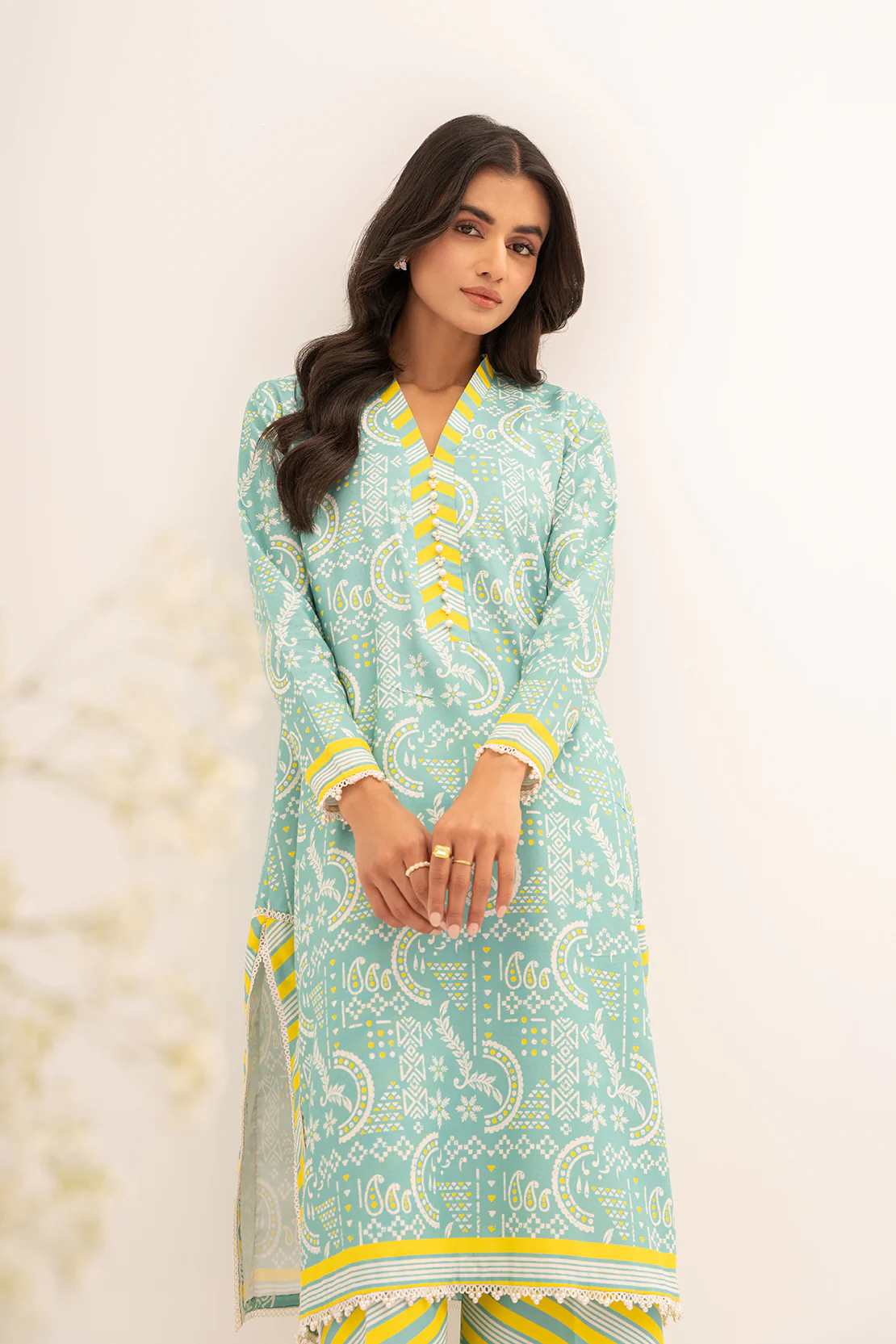 PRINTED - 2 PC LAWN SUIT - Image 3