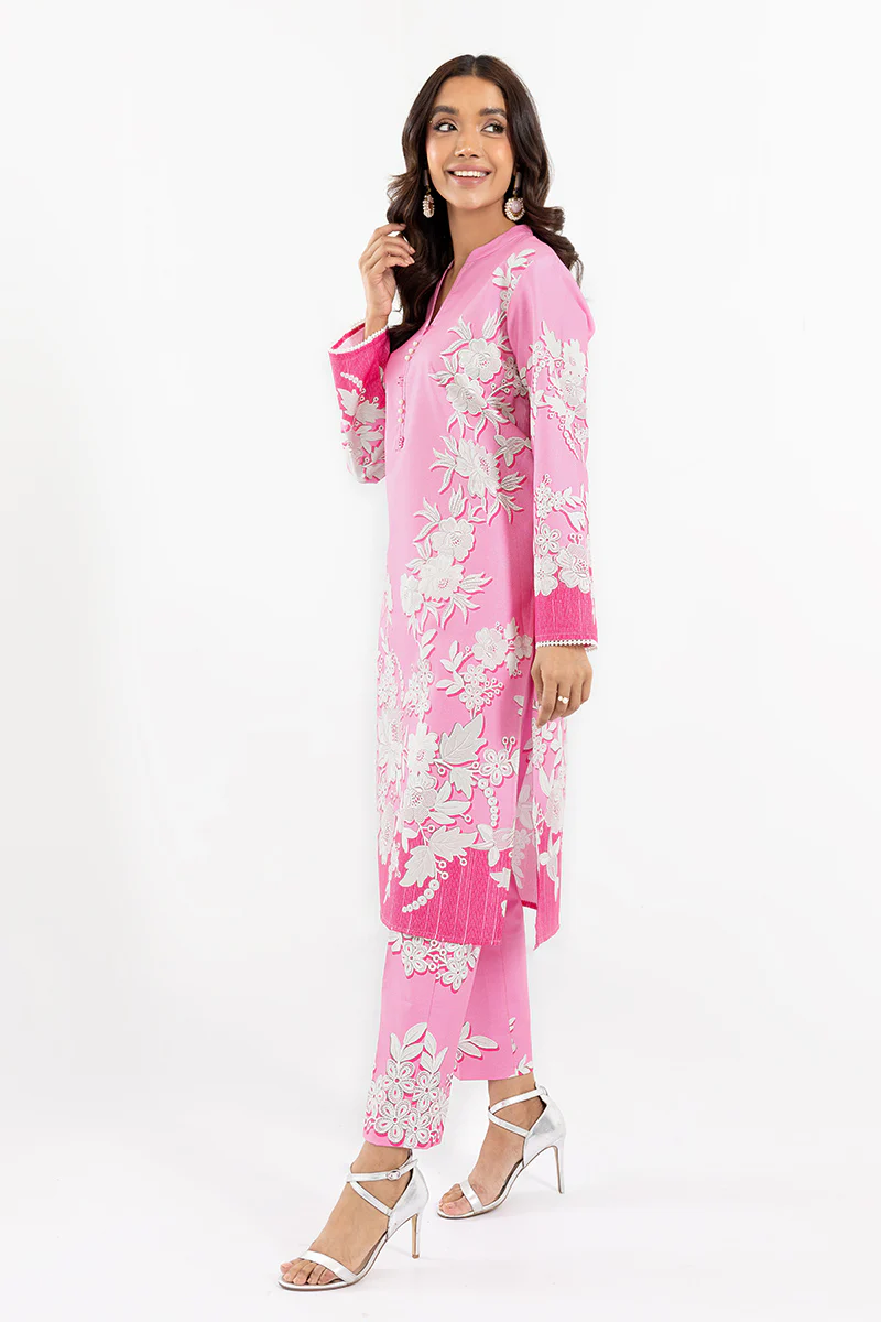 PRINTED - 2 PC LAWN SUIT (STITCHED) - Image 2