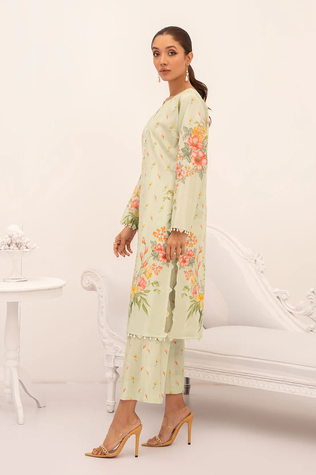 PRINTED - 2 PC LAWN SUIT - Image 2