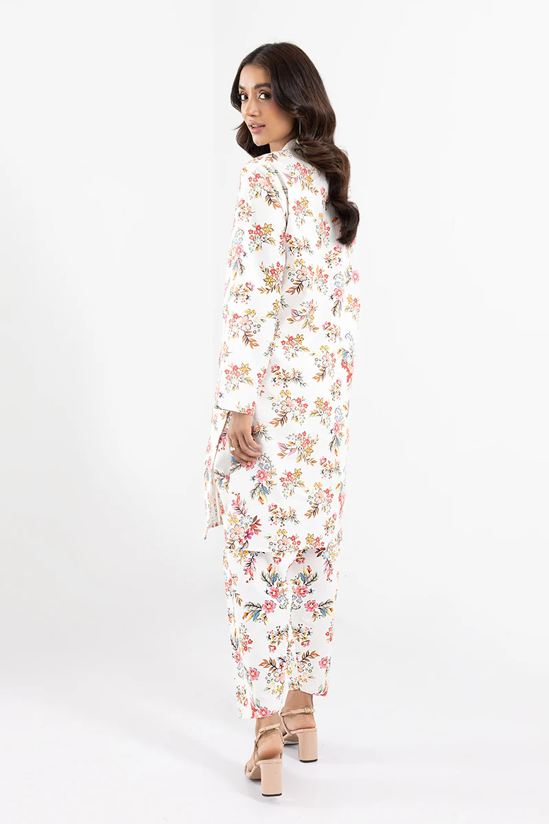 PRINTED - 2 PC LAWN SUIT (STITCHED) - Image 3