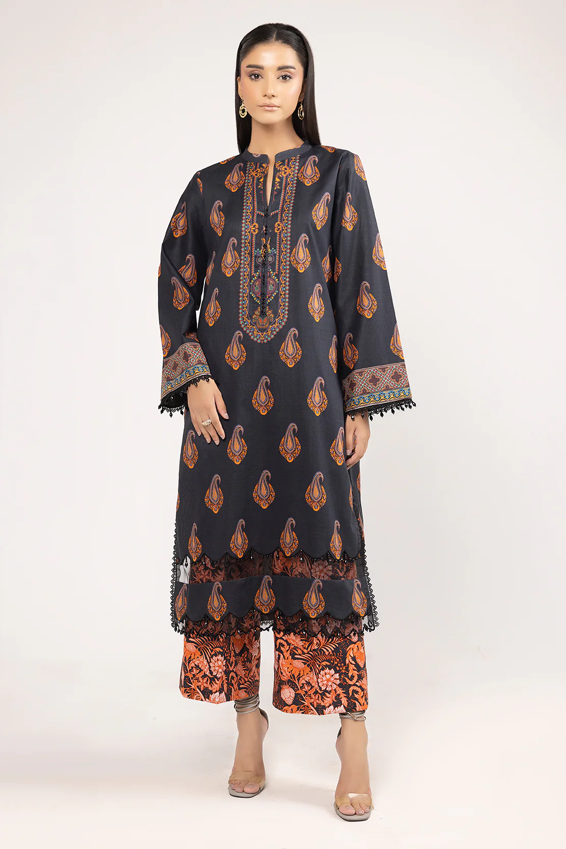 PRINTED - 2 PC LAWN SUIT