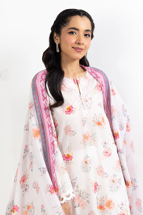 PRINTED - 2 PC LAWN SUIT - Image 5