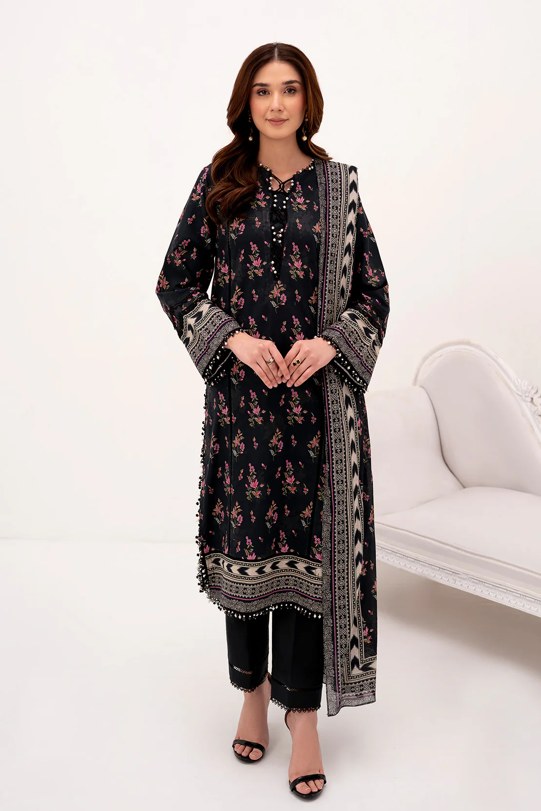 PRINTED - 2 PC LAWN SUIT