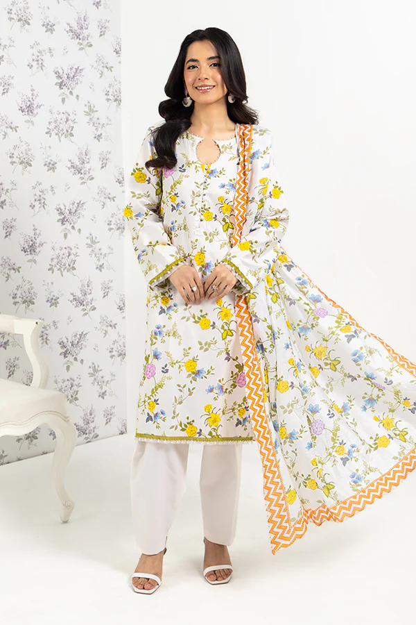 PRINTED - 2 PC LAWN SUIT - Image 4