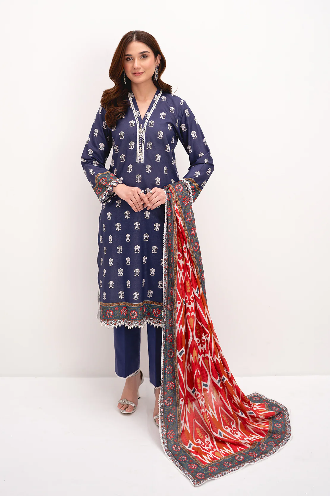 PRINTED - 2 PC LAWN SUIT