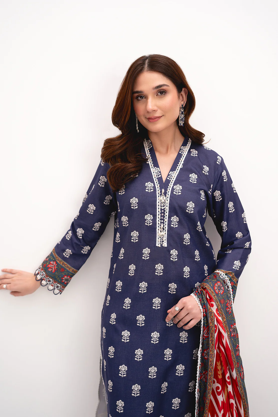 PRINTED - 2 PC LAWN SUIT - Image 6