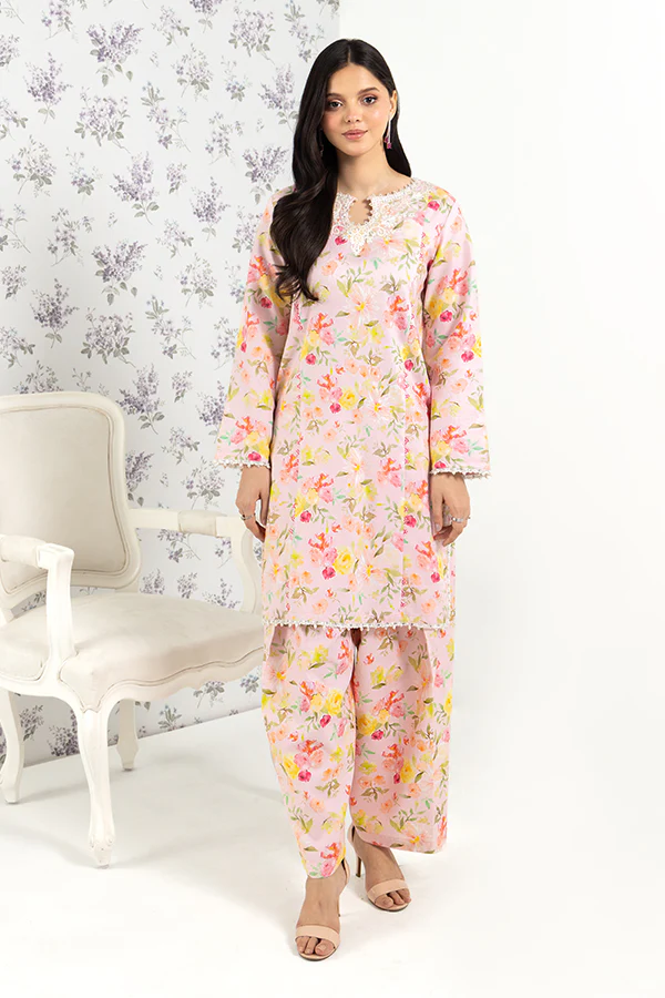 PRINTED - 2 PC LAWN SUIT