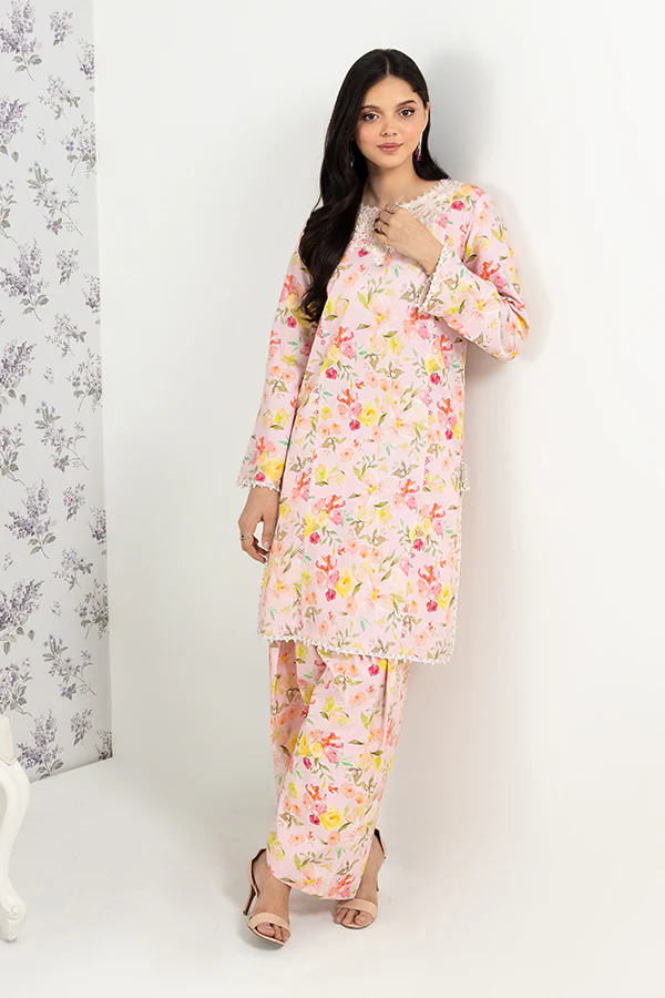 PRINTED - 2 PC LAWN SUIT - Image 7