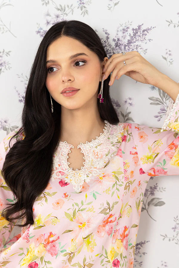 PRINTED - 2 PC LAWN SUIT - Image 8