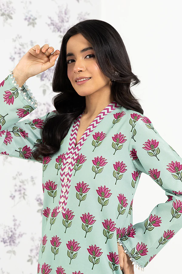 PRINTED - 2 PC LAWN SUIT - Image 4