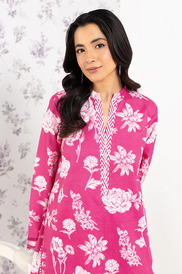 PRINTED - 2 PC LAWN SUIT - Image 5
