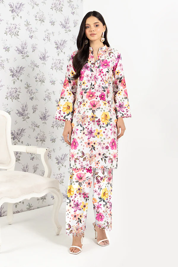 PRINTED - 2 PC LAWN SUIT - Image 4