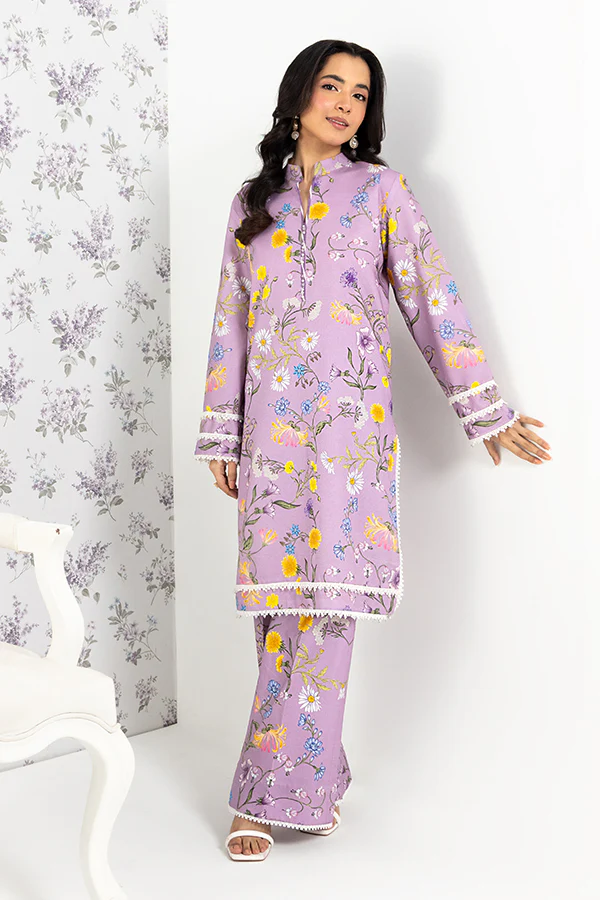 PRINTED - 2 PC LAWN SUIT - Image 7