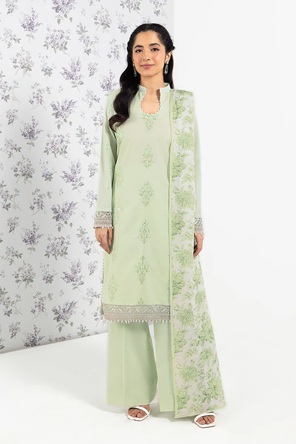 PRINTED - 3 PC LAWN SUIT