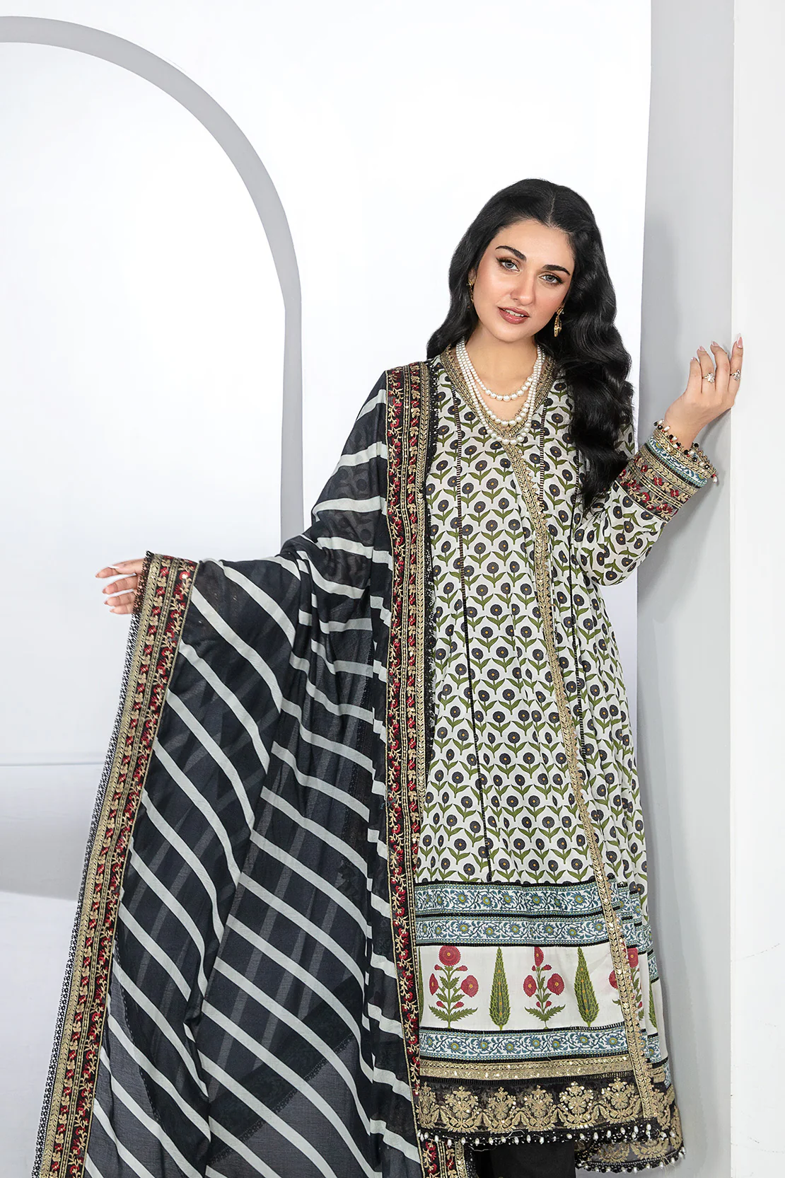 PREMIUM - 3 PC LAWN SUIT - Image 6