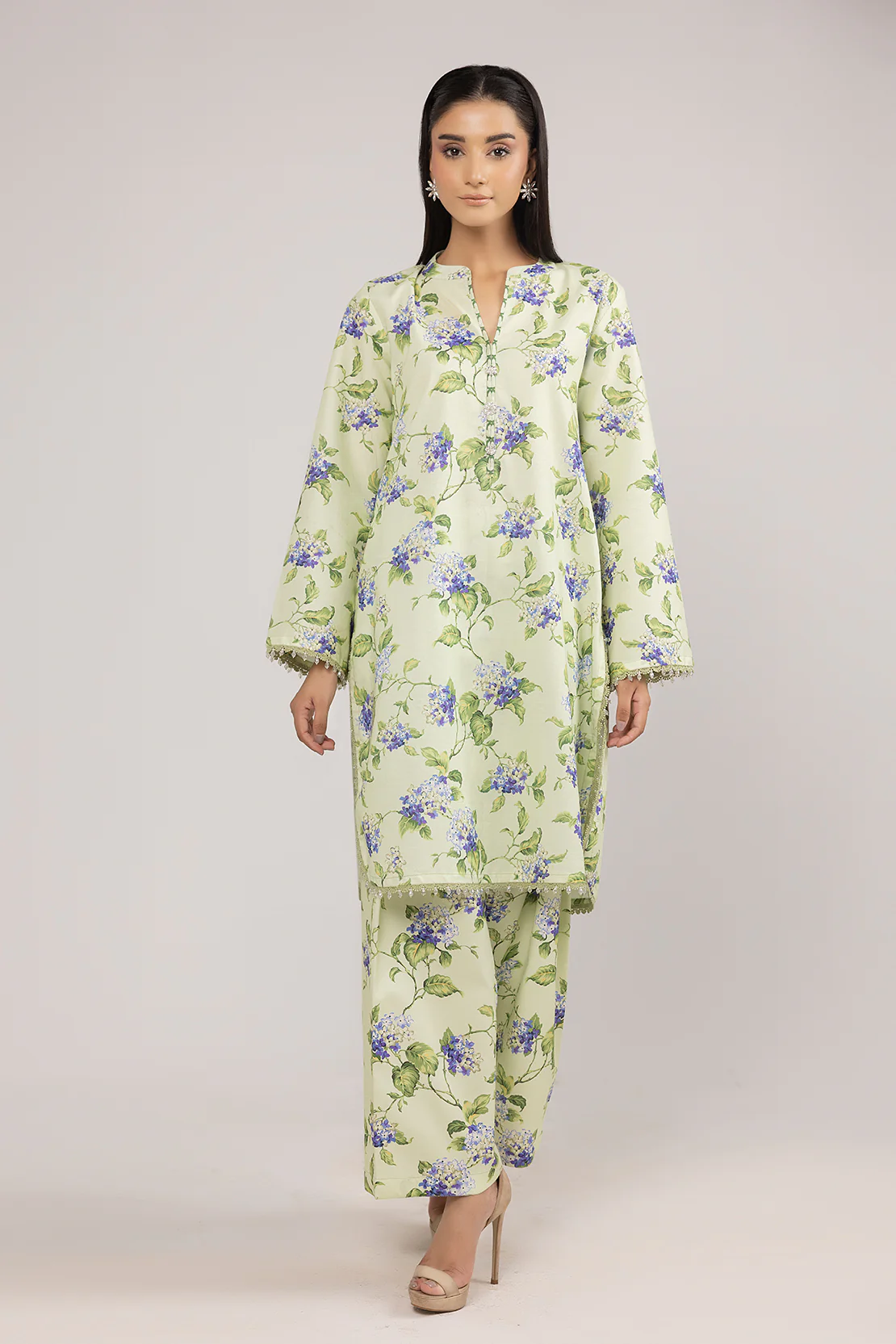 PRINTED - 2 PC LAWN SUIT