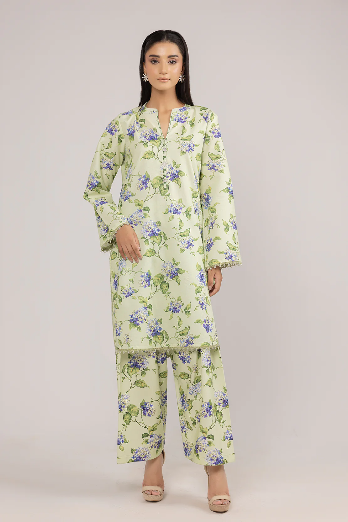 PRINTED - 2 PC LAWN SUIT - Image 2