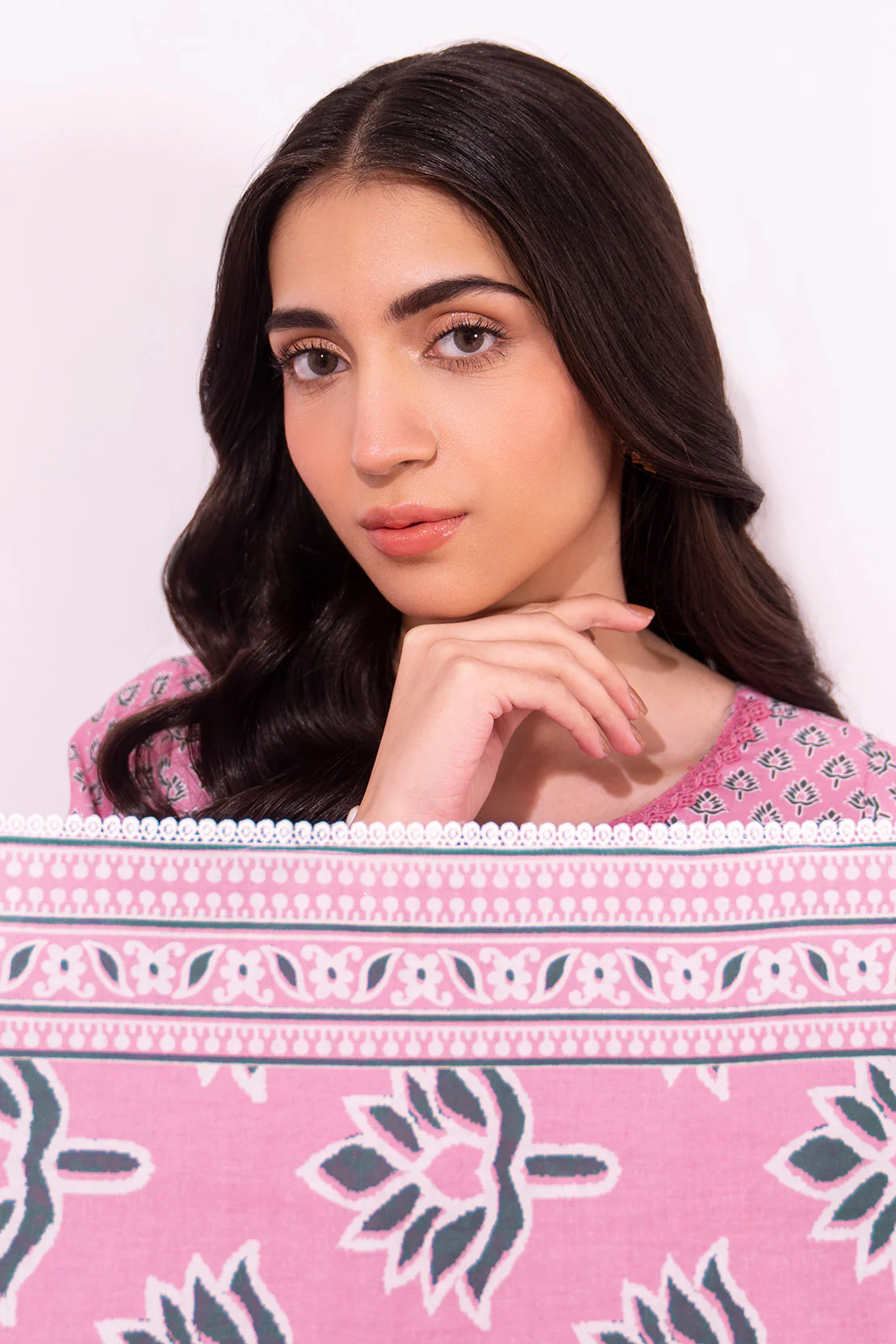 Printed - 2 Pc Lawn Suit (Lawn Dupatta) - Image 5