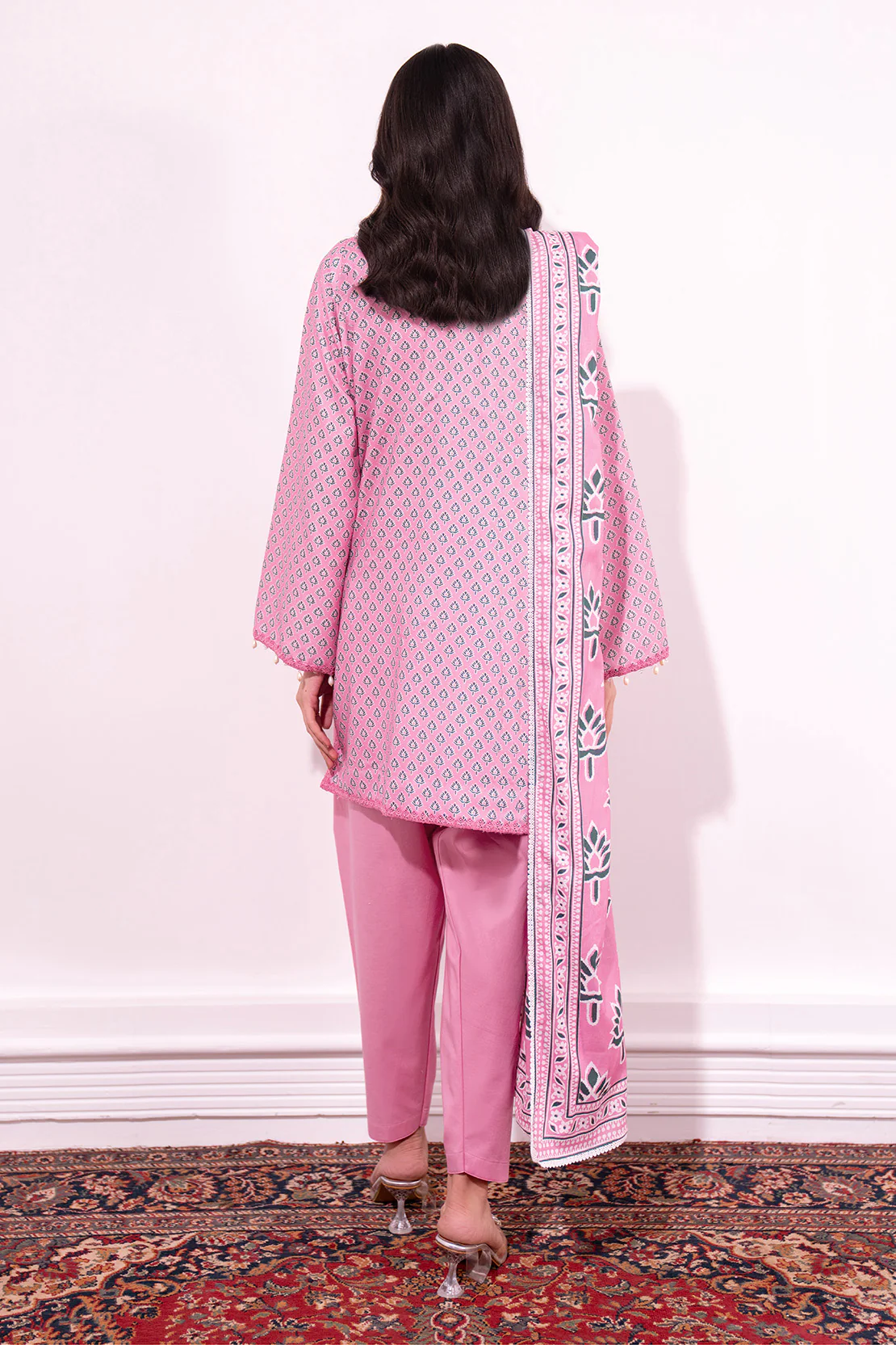 Printed - 2 Pc Lawn Suit (Lawn Dupatta) - Image 8