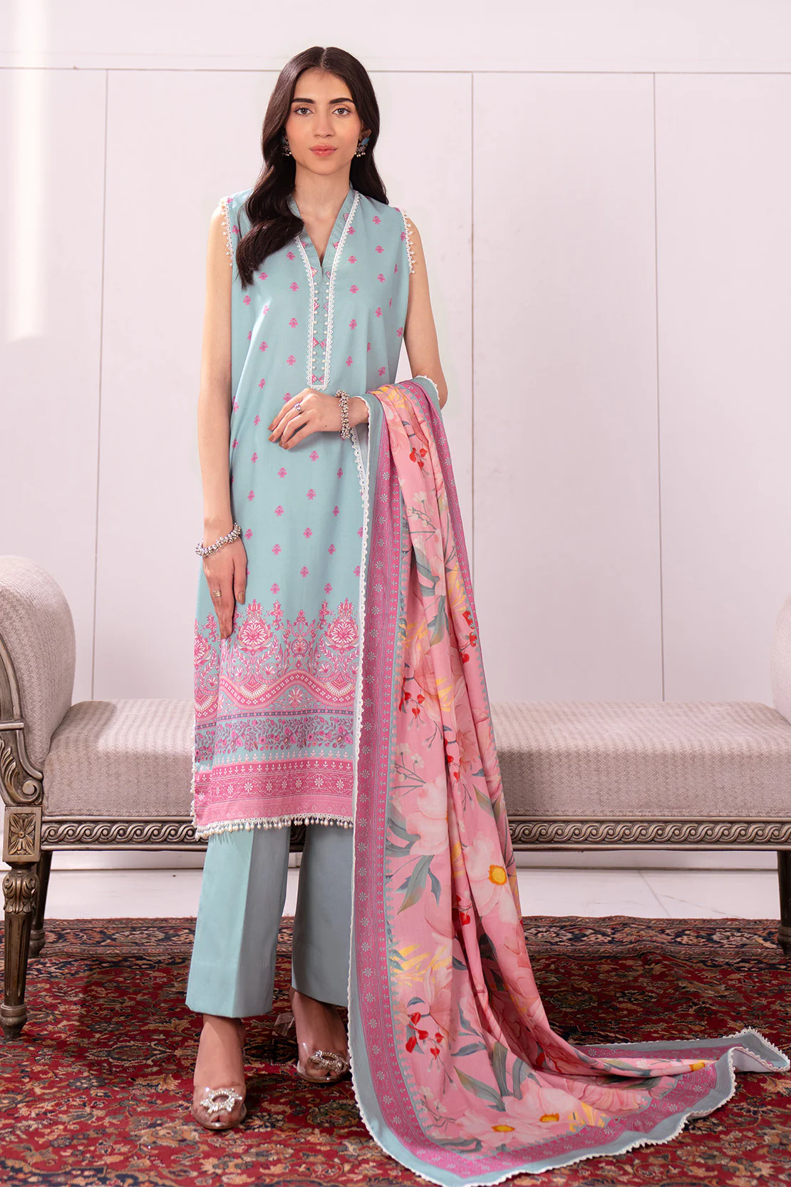 Printed - 3 Pc Lawn Suit