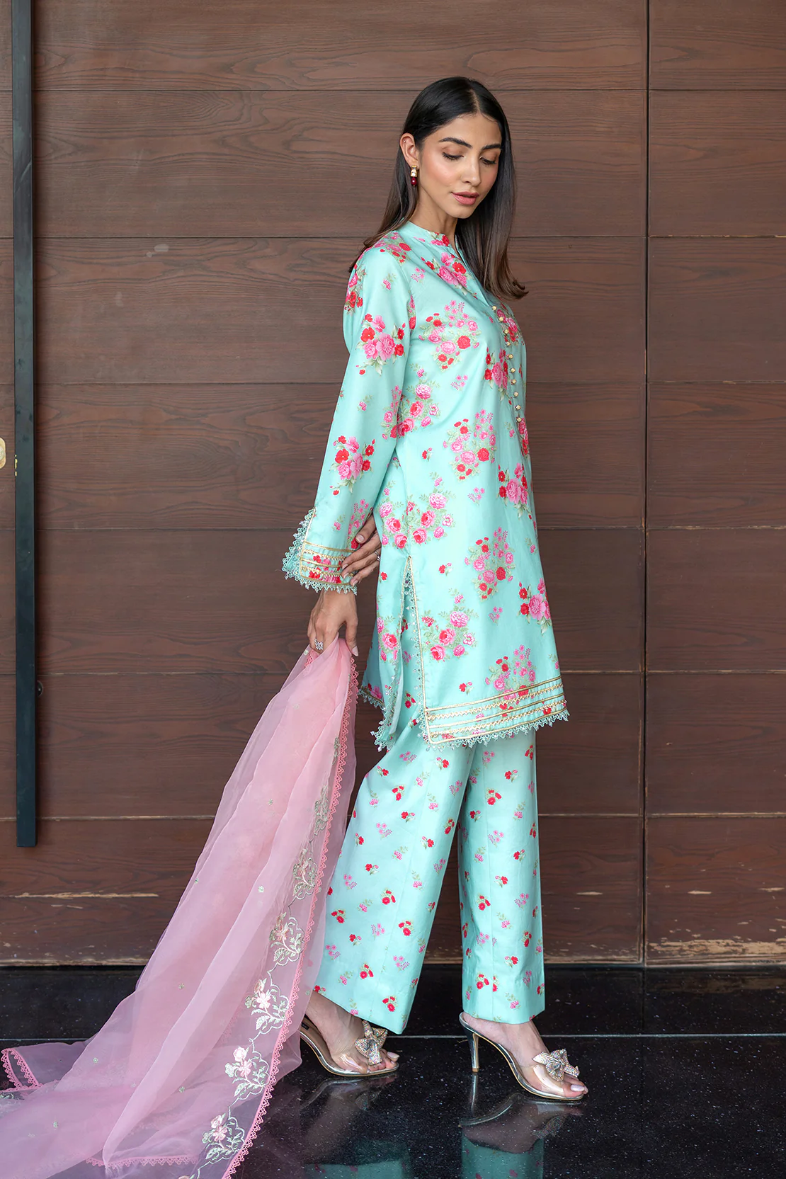 Printed - 2 Pc Lawn Suit - Image 5