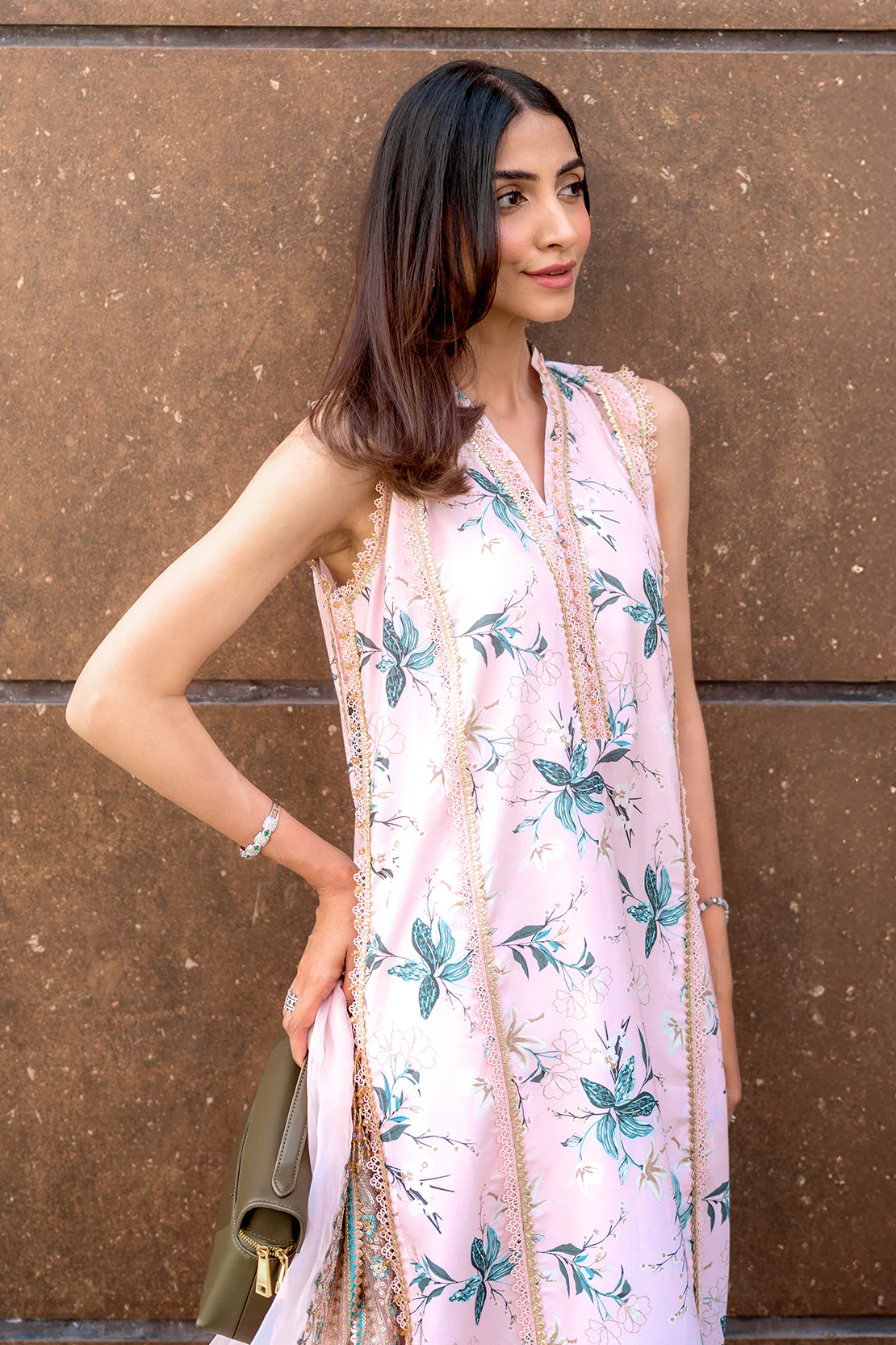 Printed - 2 Pc Cotton Suit - Image 4