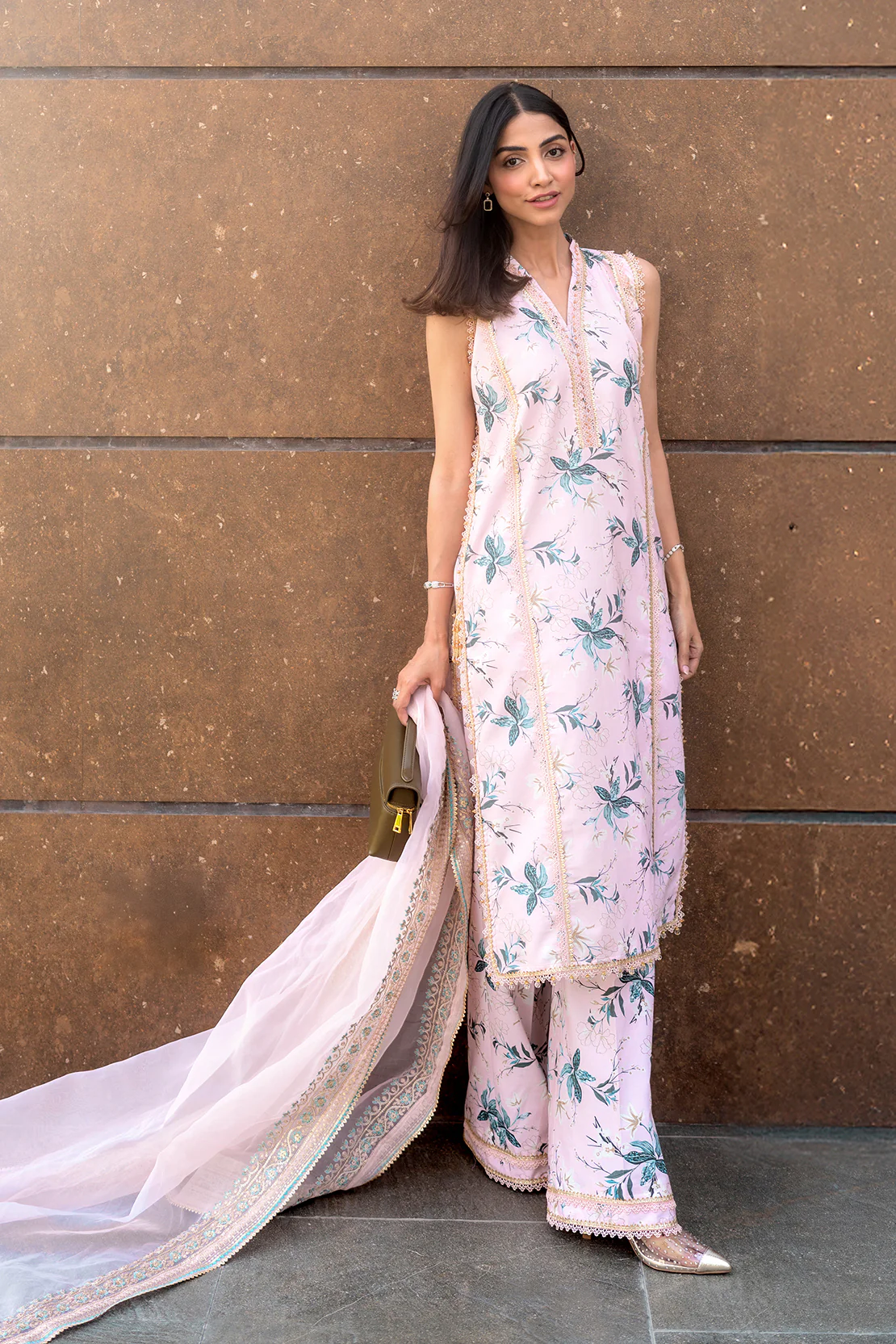 Printed - 2 Pc Cotton Suit - Image 5