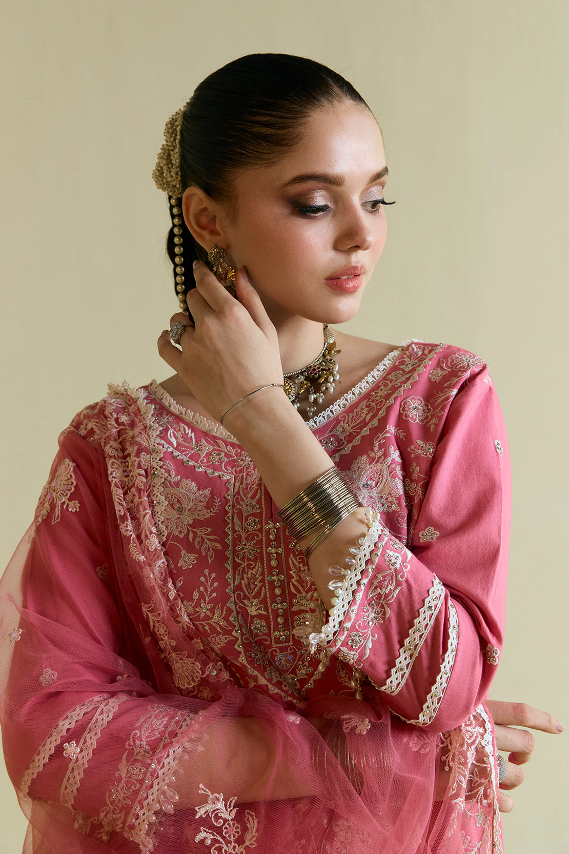 PREMIUM LAWN - 3 PC LAWN SUIT - Image 4