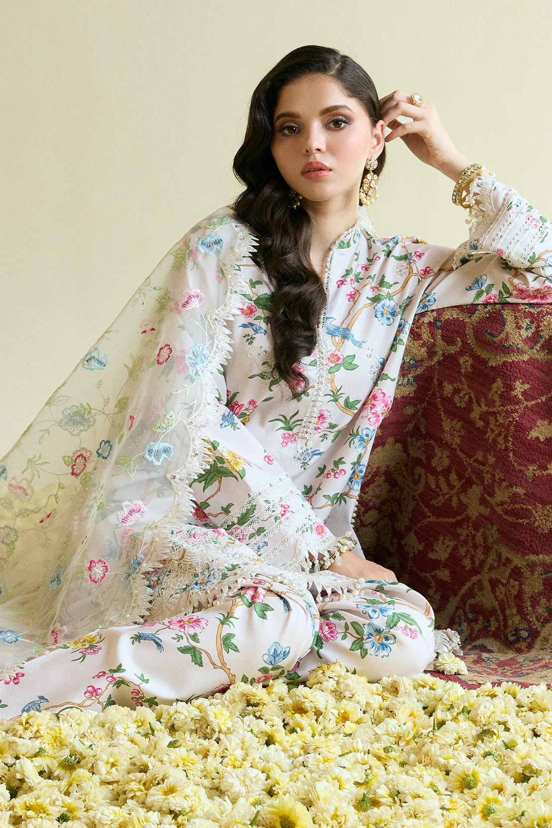 PREMIUM LAWN - 3 PC LAWN SUIT - Image 2