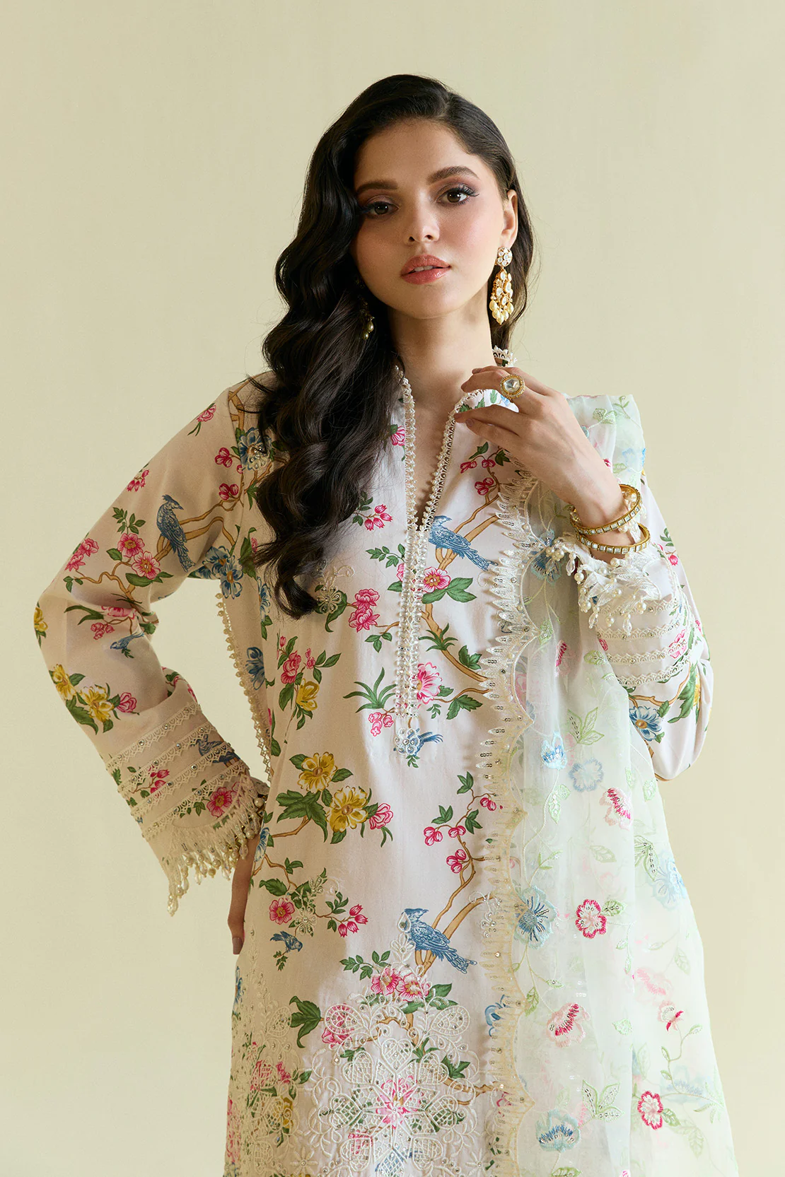 PREMIUM LAWN - 3 PC LAWN SUIT - Image 5