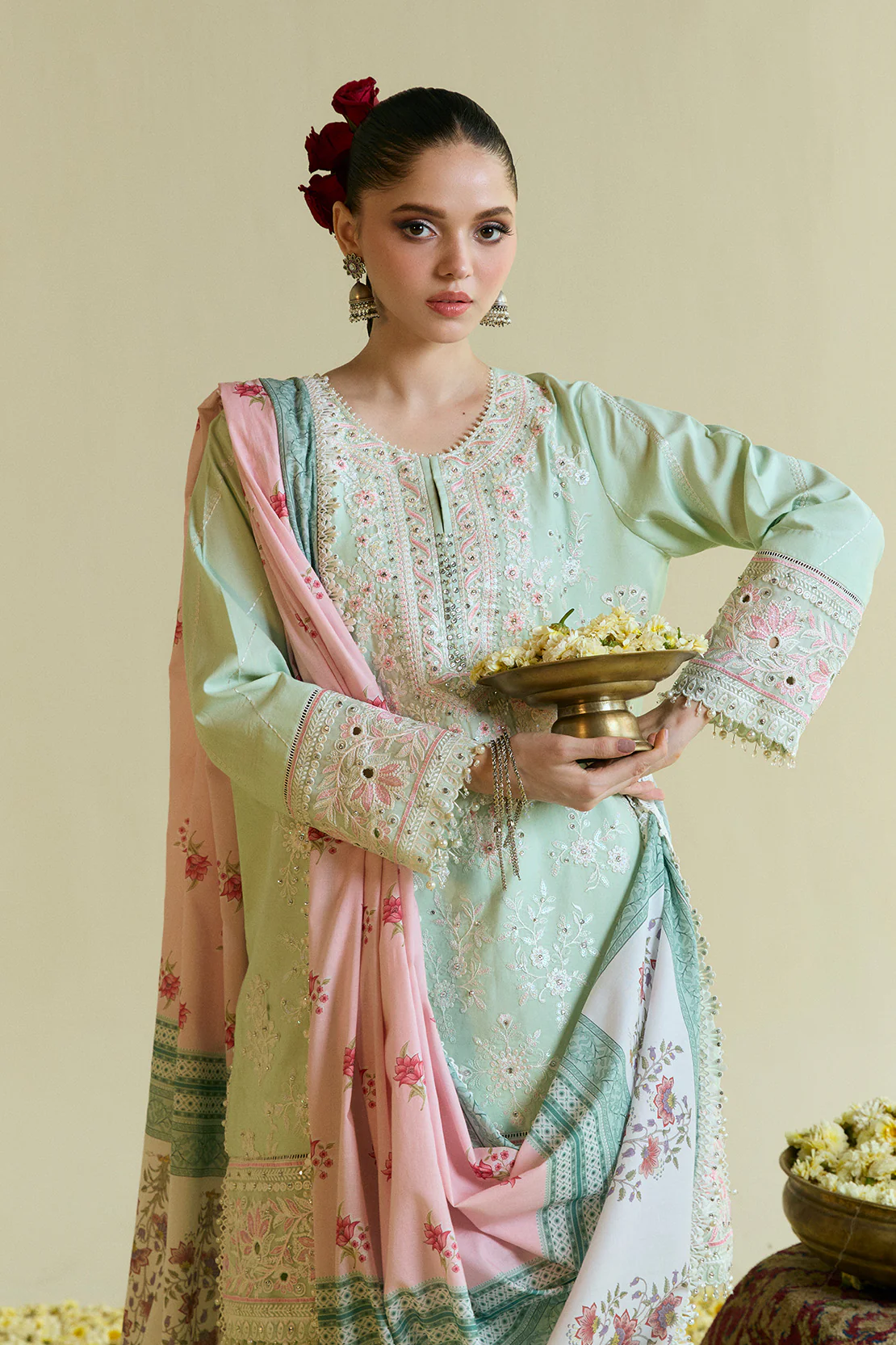 PREMIUM LAWN - 3 PC LAWN SUIT - Image 3