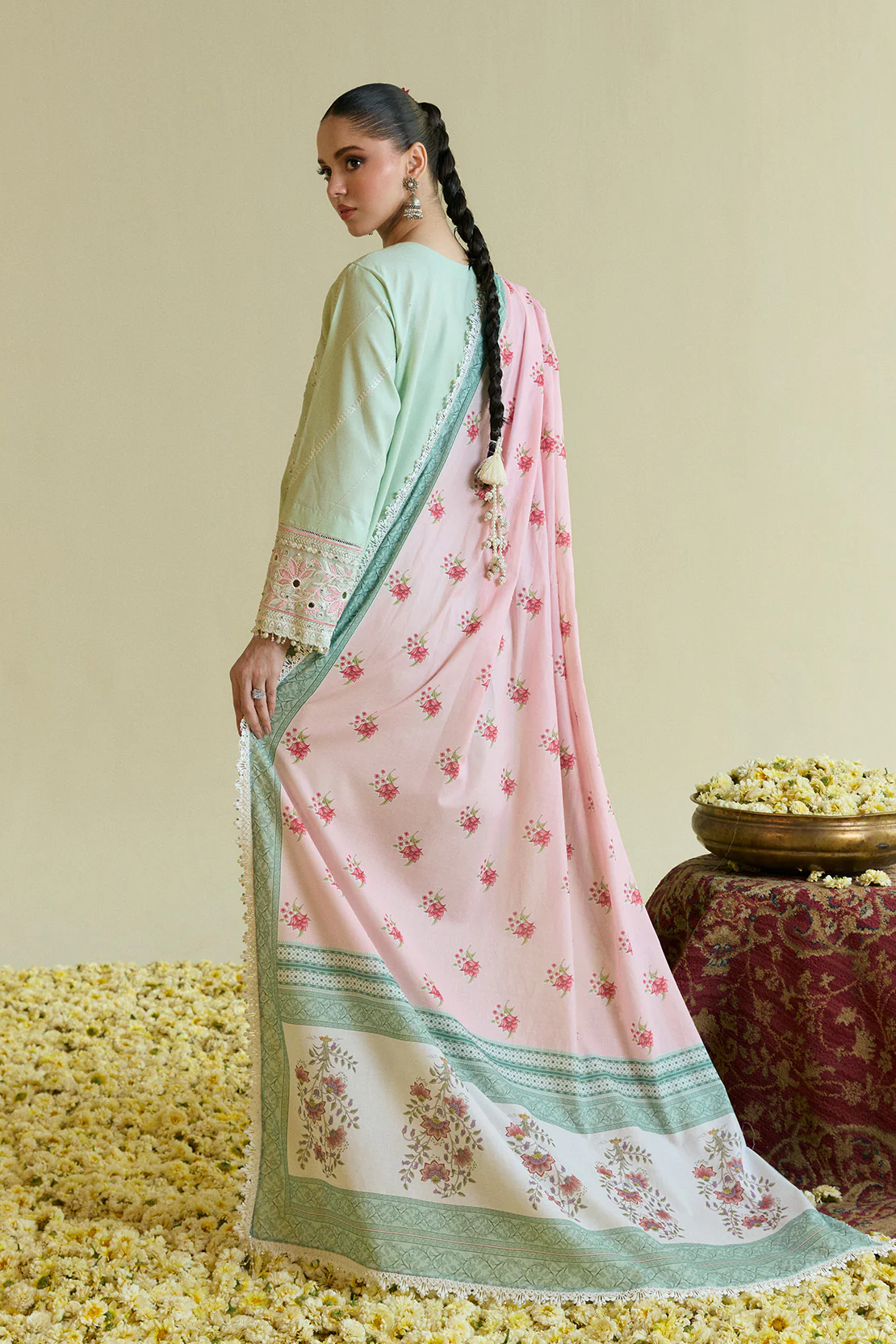PREMIUM LAWN - 3 PC LAWN SUIT - Image 5