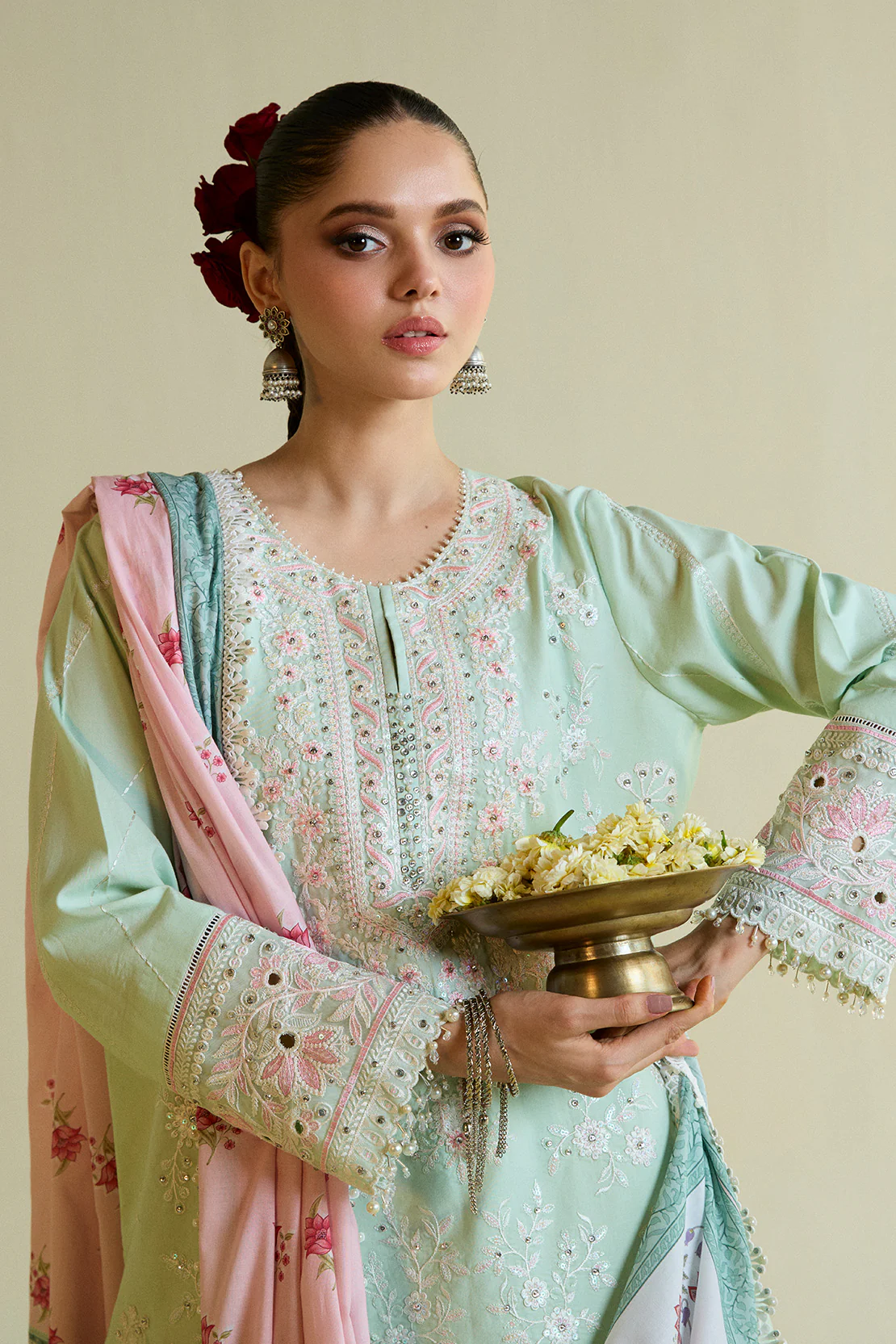 PREMIUM LAWN - 3 PC LAWN SUIT - Image 6