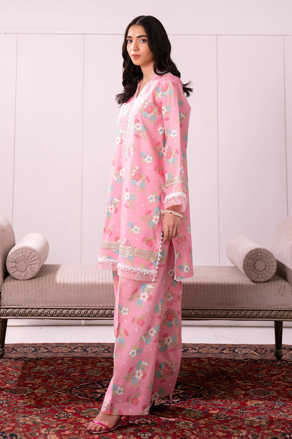 Printed - 2 Pc Lawn Suit - Image 5