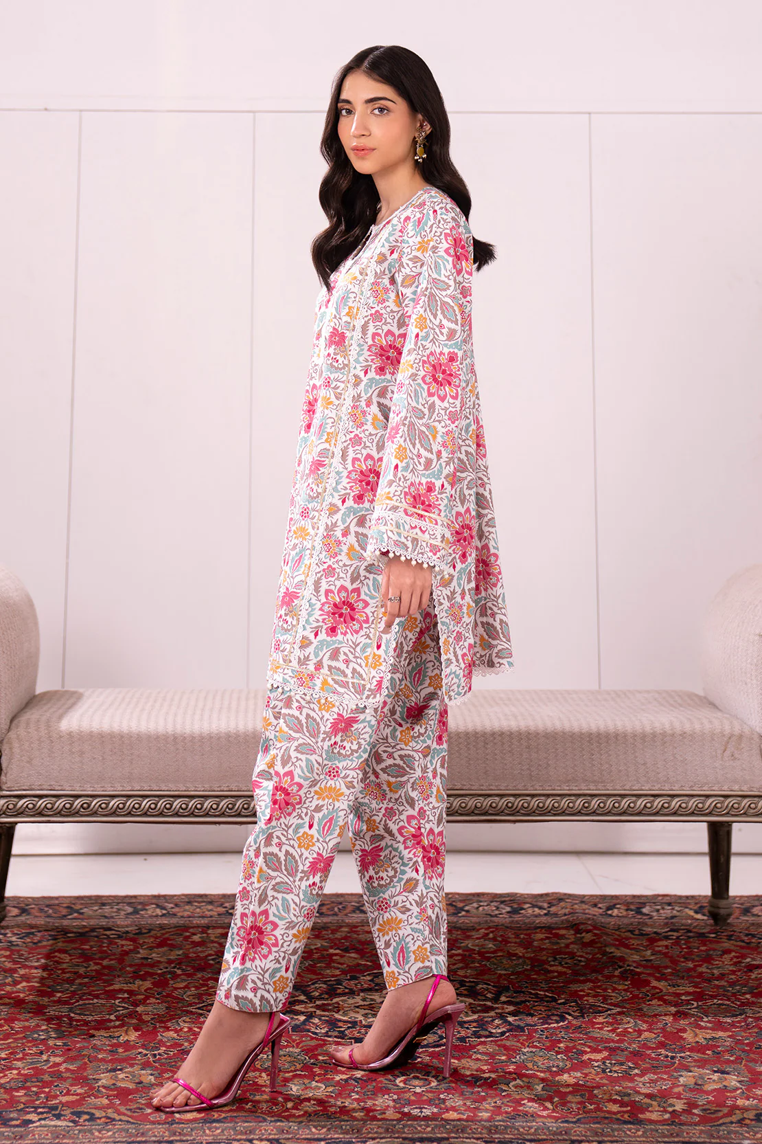 Printed - 2 Pc Lawn Suit - Image 3