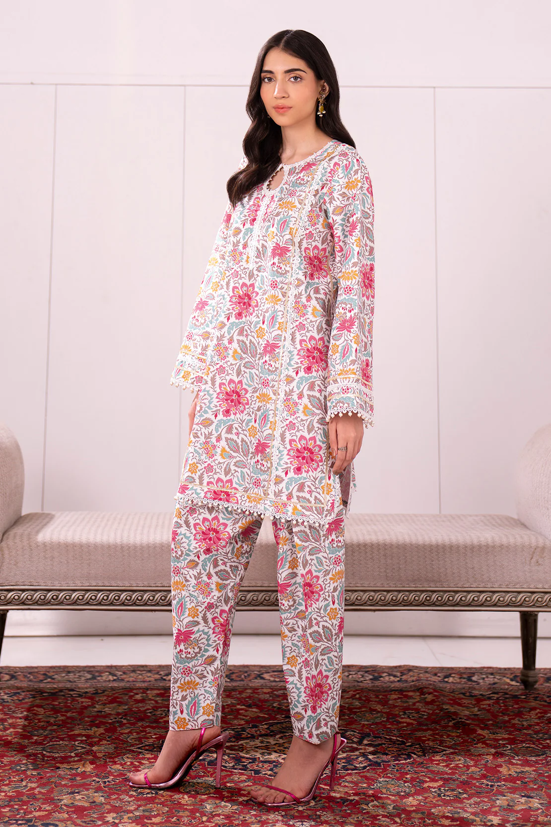 Printed - 2 Pc Lawn Suit - Image 5