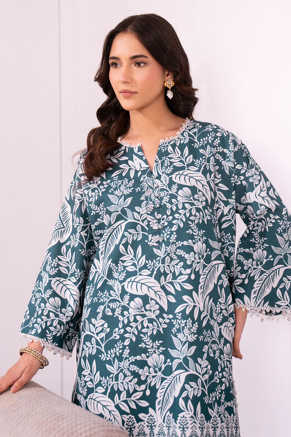 Printed - 2 Pc Lawn Suit - Image 4