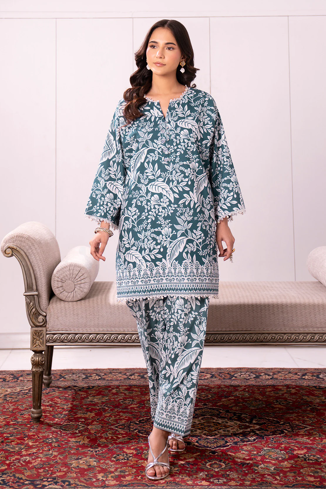 Printed - 2 Pc Lawn Suit - Image 7