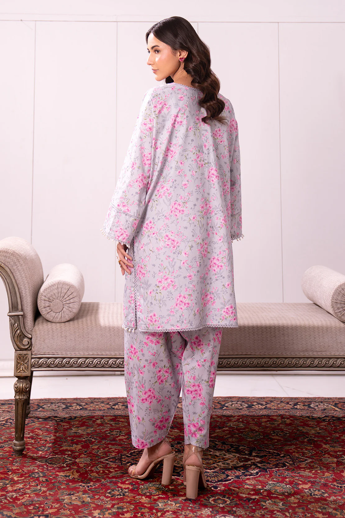Printed - 2 Pc Lawn Suit - Image 7