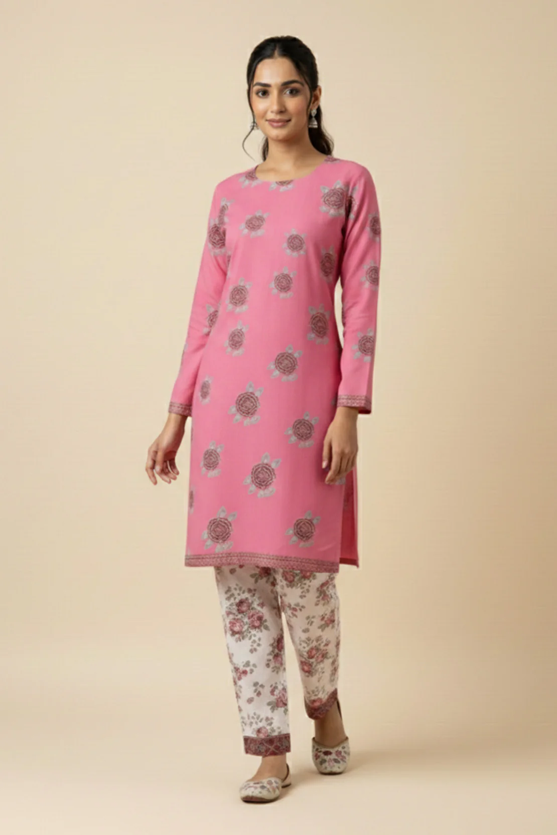Printed - 2 Pc Lawn Suit (Shirt & Trouser) - Image 3